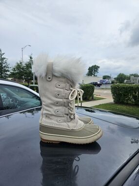 Sorel Joan of Arctic Winter Boots in Ivory